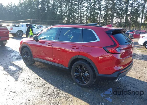 2025 Honda Cr-V Hybrid Sport Touring z USA, uszkodzony, nr VIN 7FARS6H90SE110952